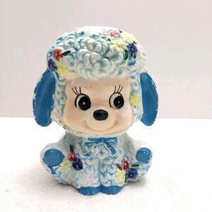 Vtg Napco Japan Napcoware Ceramic Planter Lamb Sheep Retro Decor 5" X 6" #C028